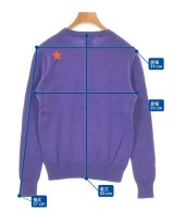 DOUBLE STANDARD CLOTHING（ダブルスタンダードクロージング）ニット・セーター 紫 サイズ:36(S位) レディース/2200730416111