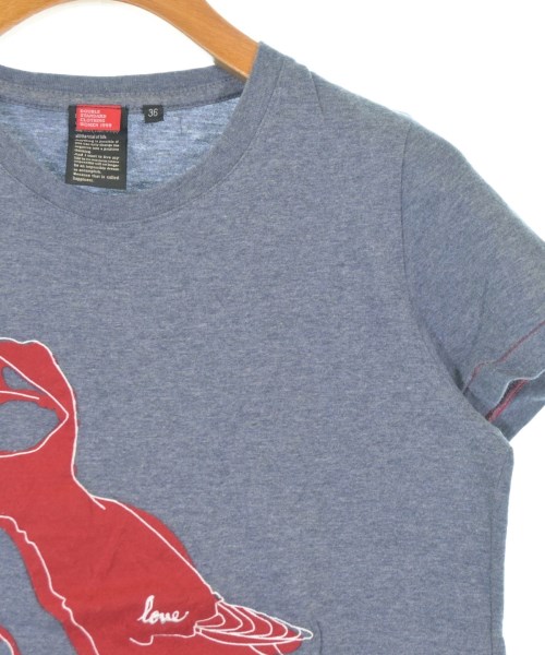 DOUBLE STANDARD CLOTHING（ダブルスタンダードクロージング）Tシャツ・カットソー 青 サイズ:36(S位) レディース/2200730416166
