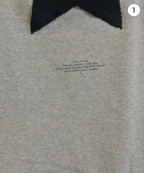 DOUBLE STANDARD CLOTHING（ダブルスタンダードクロージング）Tシャツ・カットソー グレー サイズ:38(M位) レディース/2200729418096