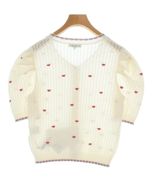 DOUBLE STANDARD CLOTHING（ダブルスタンダードクロージング）カーディガン 白 サイズ:36(S位) レディース/2200735359055