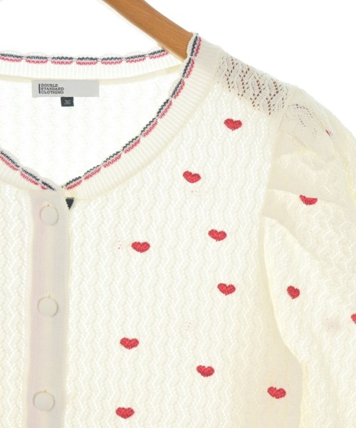 DOUBLE STANDARD CLOTHING（ダブルスタンダードクロージング）カーディガン 白 サイズ:36(S位) レディース/2200735359055