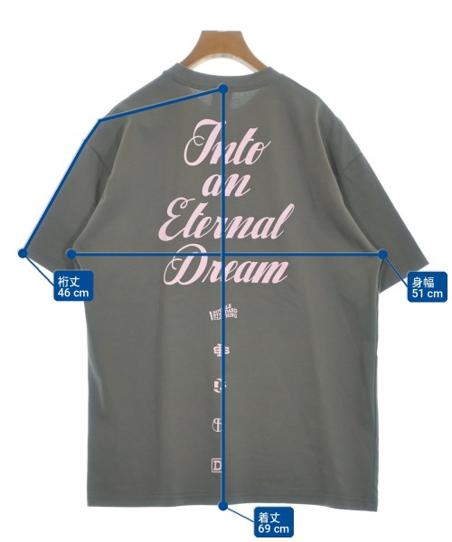 DOUBLE STANDARD CLOTHING（ダブルスタンダードクロージング）Tシャツ・カットソー グレー サイズ:F レディース/2200720130041