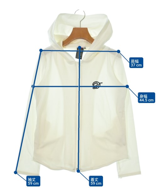 DOUBLE STANDARD CLOTHING（ダブルスタンダードクロージング）パーカー 白 サイズ:38(M位) レディース/2200718823023
