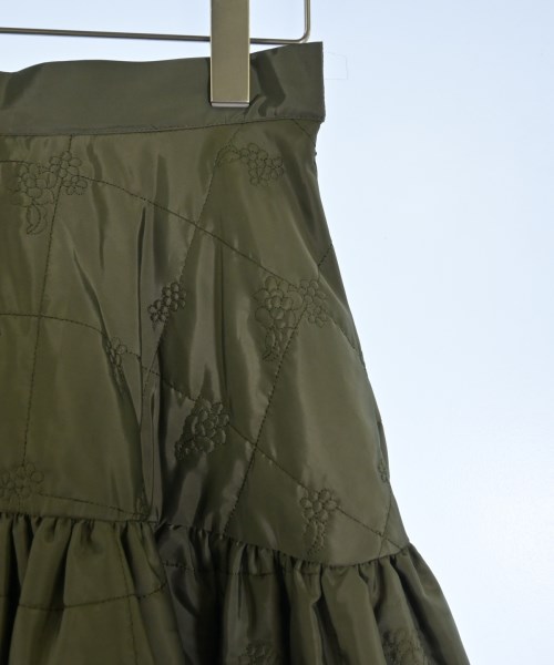 DOUBLE STANDARD CLOTHING（ダブルスタンダードクロージング）ロング・マキシ丈スカート カーキ サイズ:38(M位) レディース/2200721940014