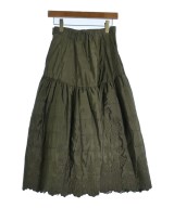 DOUBLE STANDARD CLOTHING（ダブルスタンダードクロージング）ロング・マキシ丈スカート カーキ サイズ:38(M位) レディース/2200721940014