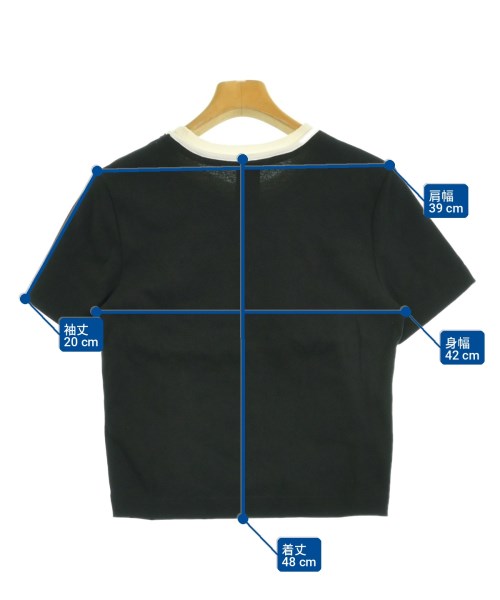 DOUBLE STANDARD CLOTHING（ダブルスタンダードクロージング）Tシャツ・カットソー 黒 サイズ:F レディース/2200727069023