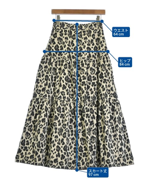 DOUBLE STANDARD CLOTHING（ダブルスタンダードクロージング）ロング・マキシ丈スカート ベージュ サイズ:38(M位) レディース/2200682761512