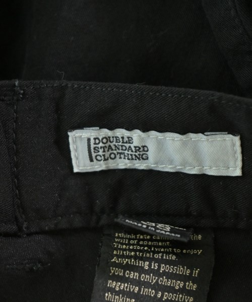 DOUBLE STANDARD CLOTHING（ダブルスタンダードクロージング）カーゴパンツ 黒 サイズ:27(M位) レディース/2200682761543