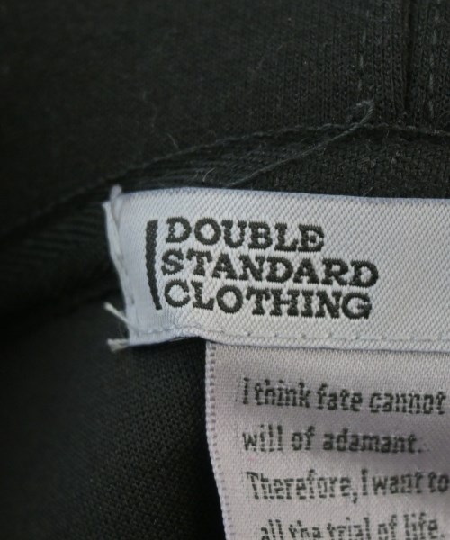 DOUBLE STANDARD CLOTHING（ダブルスタンダードクロージング）パーカー 黒 サイズ:F レディース/2200682761611