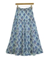 DOUBLE STANDARD CLOTHING（ダブルスタンダードクロージング）ロング・マキシ丈スカート 青 サイズ:36(S位) レディース/2200683391114