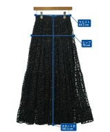 DOUBLE STANDARD CLOTHING（ダブルスタンダードクロージング）ロング・マキシ丈スカート 黒 サイズ:38(M位) レディース/2200690581058