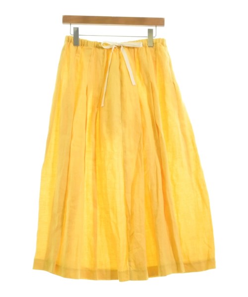 ina（イナ）ロング・マキシ丈スカート 黄 サイズ:-(M位) レディース/2200620864091