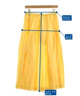 ina（イナ）ロング・マキシ丈スカート 黄 サイズ:-(M位) レディース/2200620864091