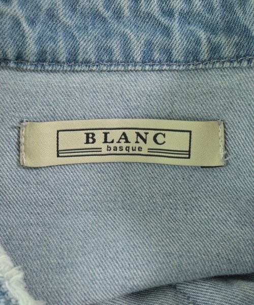 blanc basque（ブランバスク）カジュアルシャツ 紺 サイズ:38(M位) レディース/2200624313021