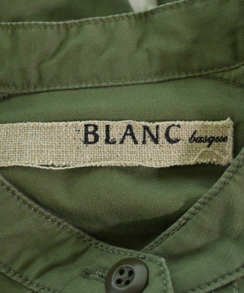 blanc basque（ブランバスク）カジュアルシャツ カーキ サイズ:38(M位) レディース/2200612259034