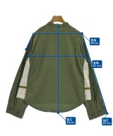 blanc basque（ブランバスク）カジュアルシャツ カーキ サイズ:38(M位) レディース/2200612259034