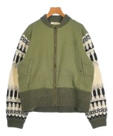 blanc basque（ブランバスク）ミリタリーブルゾン カーキ サイズ:38(M位) レディース/2200658798016