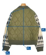 blanc basque（ブランバスク）ミリタリーブルゾン カーキ サイズ:38(M位) レディース/2200658798016