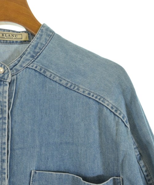 blanc basque（ブランバスク）ワンピース 青 サイズ:38(M位) レディース/2200660735122