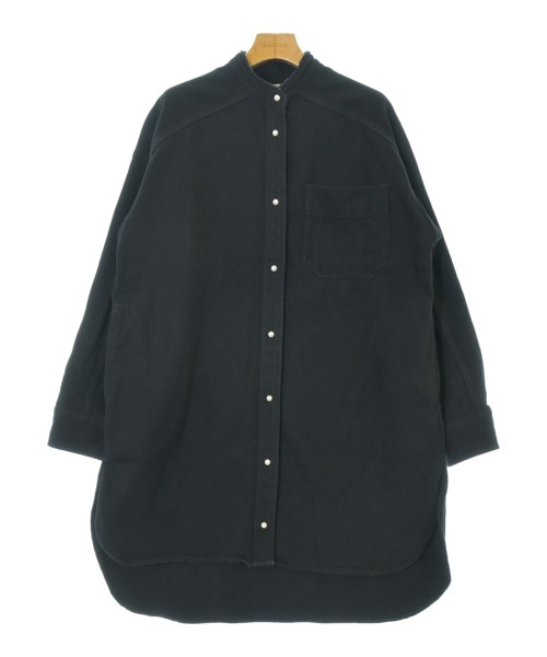 blanc basque(ブランバスク)シャツワンピース 黒 サイズ:38(M位)/2200652328011