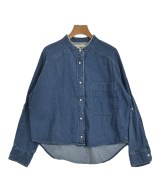 blanc basque（ブランバスク）カジュアルシャツ 紺 サイズ:38(M位) レディース/2200653640020