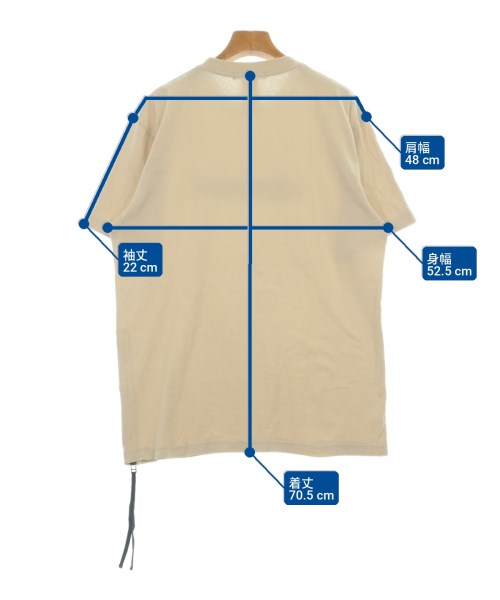 blanc basque（ブランバスク）Tシャツ・カットソー ベージュ サイズ:38(M位) レディース/2200705479370