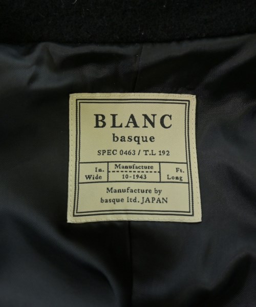 blanc basque（ブランバスク）ピーコート 黒 サイズ:38(M位) レディース/2200730160021