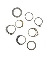 IOSSELLIANI（イオッセリアーニ）リング シルバー サイズ:9-13号 レディース/2200659201164