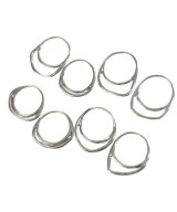 IOSSELLIANI（イオッセリアーニ）リング シルバー サイズ:14 レディース/2200665502101