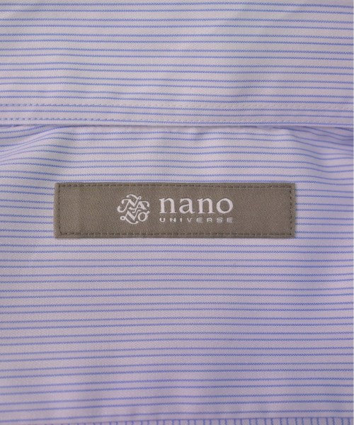nano UNIVERSE（ナノユニバース）ドレスシャツ 青 サイズ:37(XS位) メンズ/2200476094062