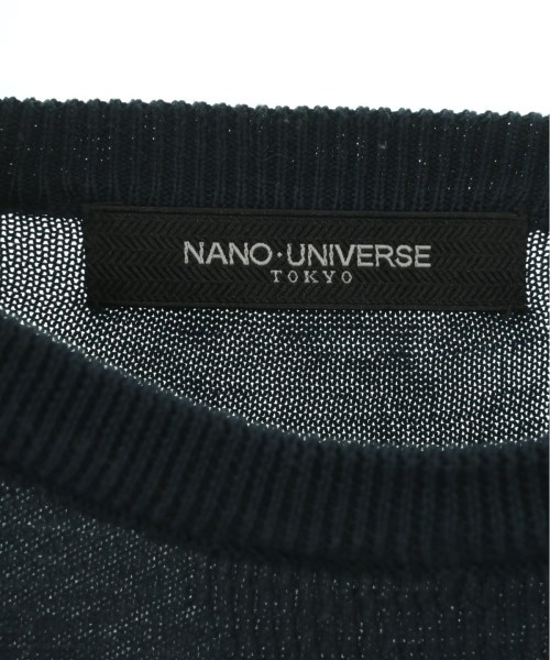 nano UNIVERSE（ナノユニバース）ニット・セーター 紺 サイズ:S メンズ/2200508593013