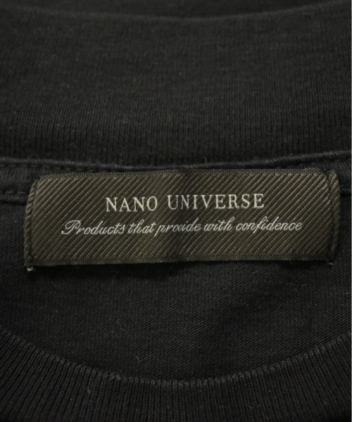 nano UNIVERSE（ナノユニバース）Tシャツ・カットソー 黒 サイズ:M メンズ/2200511222320