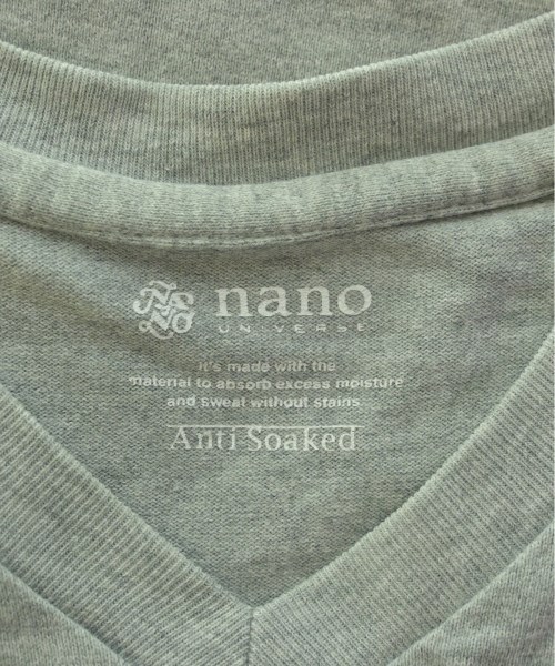 nano UNIVERSE（ナノユニバース）Tシャツ・カットソー グレー サイズ:S メンズ/2200474051036