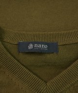 nano UNIVERSE（ナノユニバース）ニット・セーター カーキ サイズ:S メンズ/2200559485077