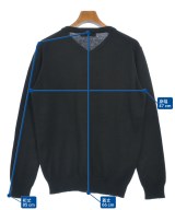 nano UNIVERSE（ナノユニバース）ニット・セーター 黒 サイズ:S メンズ/2200559485084