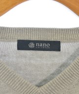 nano UNIVERSE（ナノユニバース）ニット・セーター グレー サイズ:S メンズ/2200559485091
