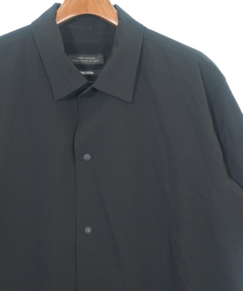 nano UNIVERSE（ナノユニバース）カジュアルシャツ 黒 サイズ:L メンズ/2200634845161
