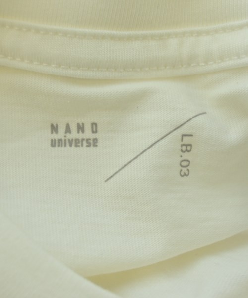 nano UNIVERSE（ナノユニバース）Tシャツ・カットソー 白 サイズ:L メンズ/2200632522224