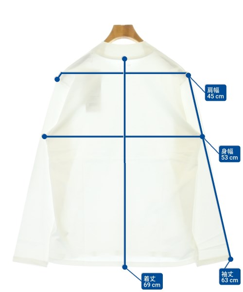 nano UNIVERSE（ナノユニバース）Tシャツ・カットソー 白 サイズ:L メンズ/2200632522224