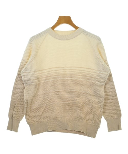nano UNIVERSE(ナノユニバース)ニット・セーター ベージュ サイズ:S/2200637821025