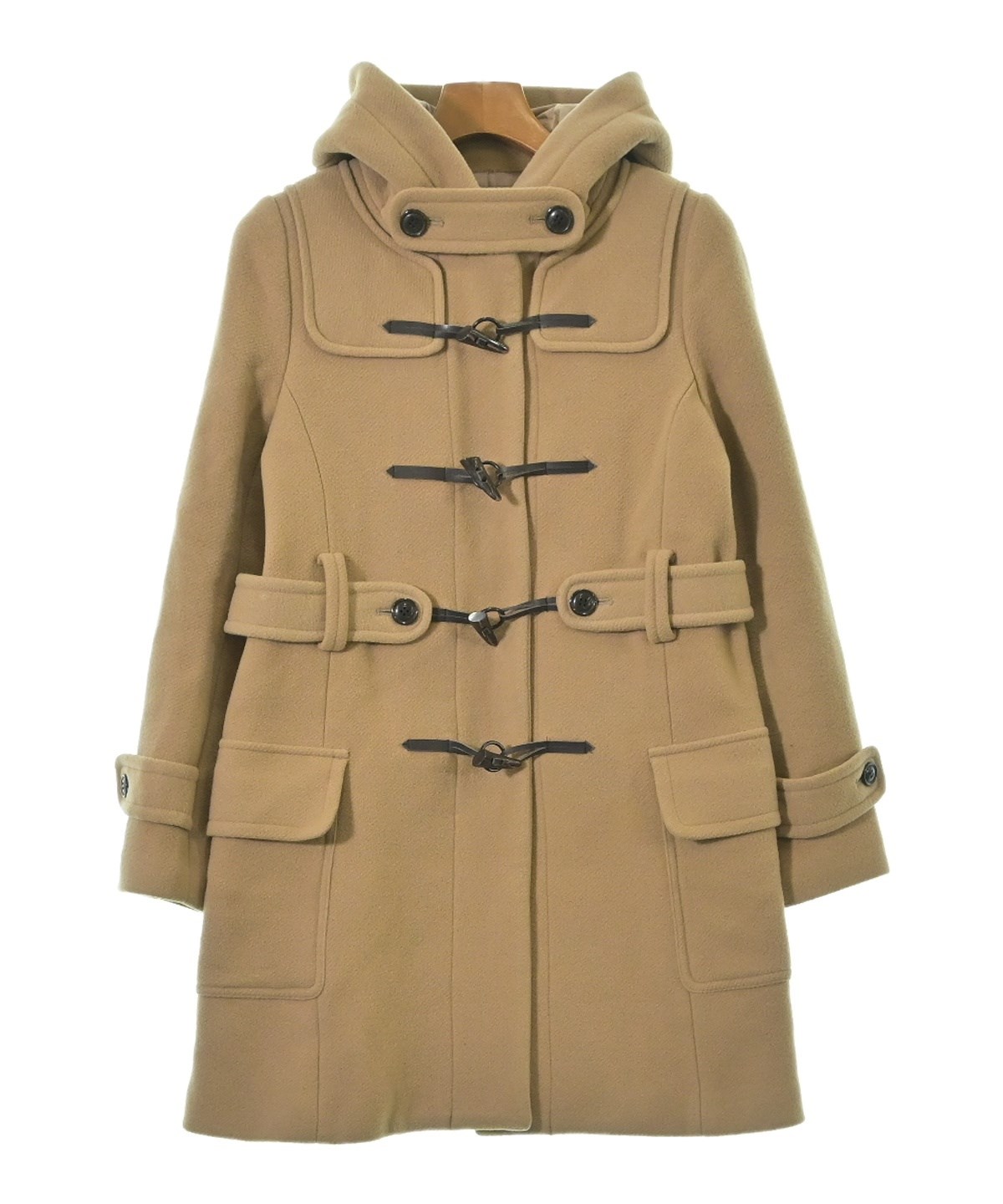 nano UNIVERSE（ナノユニバース）ダッフルコート ベージュ サイズ:36(S