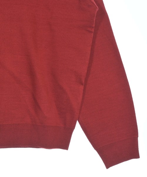 nano UNIVERSE（ナノユニバース）ニット・セーター 赤 サイズ:L メンズ/2200639533018