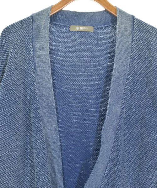 nano UNIVERSE（ナノユニバース）カーディガン 青 サイズ:M メンズ/2200624006084