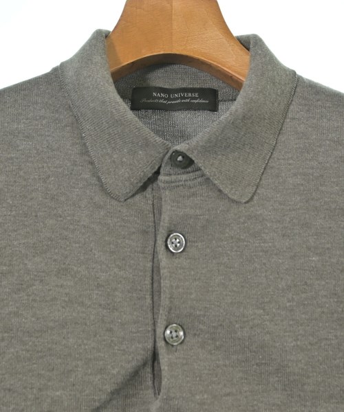 nano UNIVERSE（ナノユニバース）ニット・セーター グレー サイズ:S メンズ/2200624006176