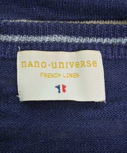 nano UNIVERSE（ナノユニバース）カーディガン 紺 サイズ:M メンズ/2200619037024