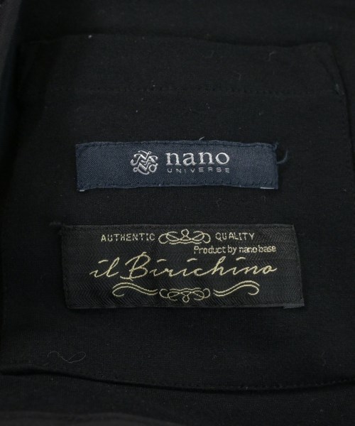 nano UNIVERSE（ナノユニバース）テーラードジャケット 黒 サイズ:M メンズ/2200629458161