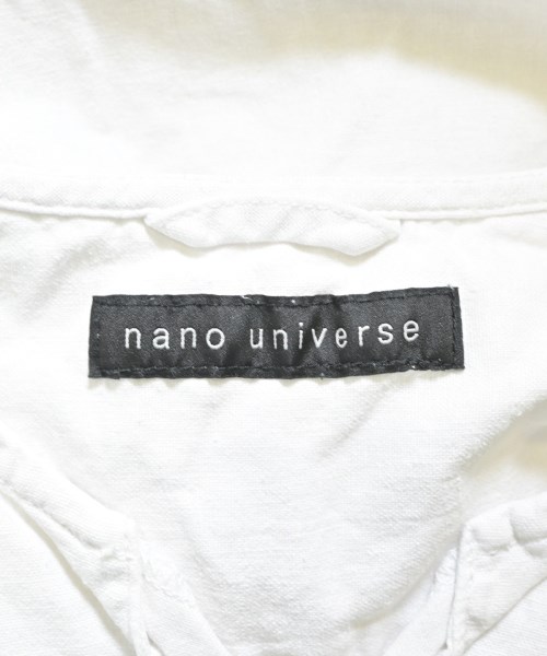 nano UNIVERSE（ナノユニバース）Tシャツ・カットソー 白 サイズ:L メンズ/2200641569081