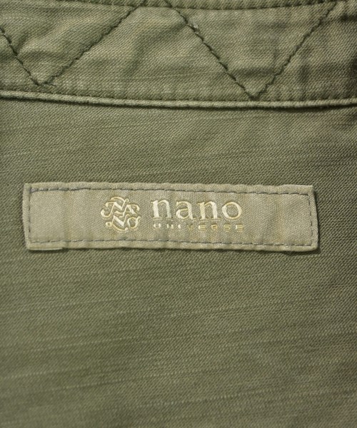 nano UNIVERSE（ナノユニバース）カジュアルシャツ カーキ サイズ:S メンズ/2200620728027