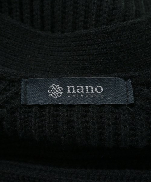 nano UNIVERSE（ナノユニバース）カーディガン 黒 サイズ:M メンズ/2200636067219