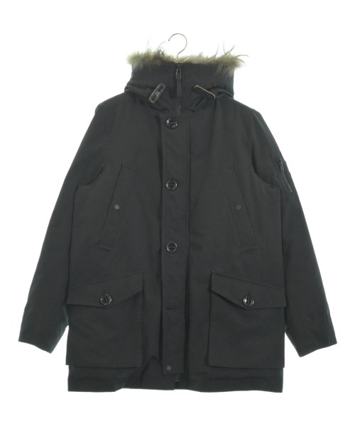 nano UNIVERSE(ナノユニバース)ダウンジャケット/ダウンベスト 黒 サイズ:L/2200642493019